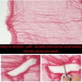 thumbnail image 5 of Twfbrm Halloween Creepy Cloth, Halloween Decarations 30"x72" Spooky Red Gauze Cloth for Haunted-Houses, Scary Freaky Hanging Mesh Fabric Decorative Cheese Cloths for Party Wall Window Porch Yard, 5 of 7