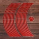 thumbnail image 1 of TABLETREANDS 2Ud Sticker Para Neumático De Motocicleta Material PVC Rojo Resistente A Intemperie, 1 of 5
