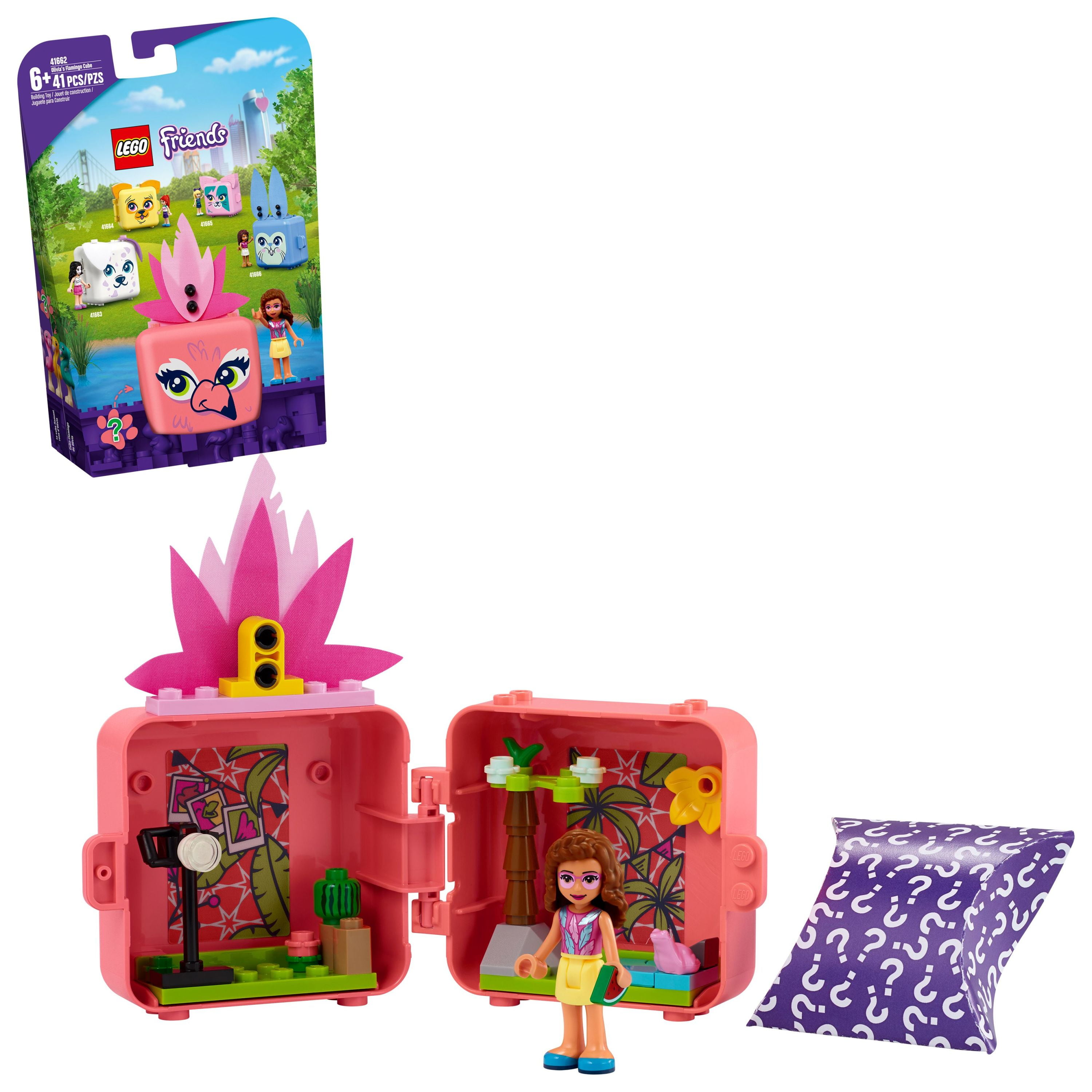 New 2020 Playset Includes Collectible Mini-Doll for Imaginative Play LEGO Friends Mia’s Play Cube 41403 Building Kit 40 Pieces
