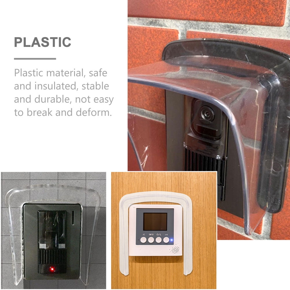 GOOHOCHY Access Cover Protector for Fingerprint Machine and Doorbell, Rain Resistant Shield