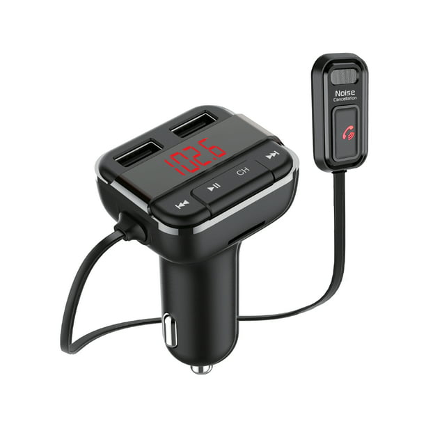 Monster Bluetooth Fm Transmitter With Usb Charging Adapter And Built In Microphone Com - Wall Mounted Radio Transmitter