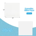 thumbnail image 2 of Uxcell 20Pcs Glitter Cardstock Paper, 250gsm Sparkly Paper White 12x12 inch, 2 of 6