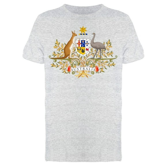Emblem Of Australia T-Shirt Men -Image by Shutterstock, Male x-Large