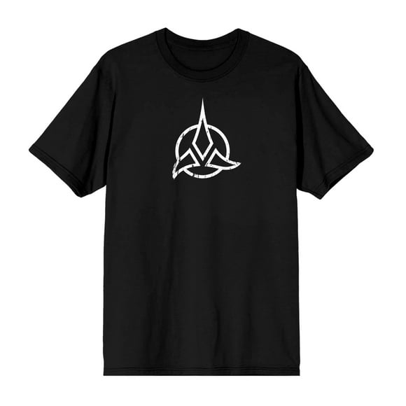 Star Trek The Next Generation Klingon Symbol Black T-Shirt