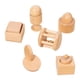 thumbnail image 5 of 6 piezas de juguetes de madera para bebés, rompecabezas de huevera, juguetes sensoriales de campanillas de madera para bebés, juguete de ejercicio de, 5 of 9