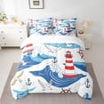 thumbnail image 2 of YST Nautical Lighthouse 7-Piece Bed in a Bag, Queen, 2 of 4