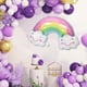 thumbnail image 2 of Inteprter 1 Uds. Conjunto de globos de fiesta de papel de aluminio arcoíris de 31 pulgadas para fiesta de cumpleaños globo Mylar globos Kits de decoración para fiestas TYPE1 NO1, 2 of 6