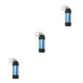 thumbnail image 1 of kurtrusly USB Rechargeable LED Lights Waterproof Flashlight Pocket Keyring Mini Torch blue 3Set, 1 of 6