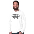 thumbnail image 3 of I Like Big Racks Funny Hunting Men's Long Sleeve Tee T Shirt Brisco Brands S, 3 of 6