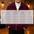 thumbnail image 4 of Men's Corduroy Jacket Sevevn Classic Soft Corduroy Zip Up Turn Down Collar Long Sleeve Chest Pocket Regular Fit Casual Coat Outwear for Daily Wear, 4 of 9