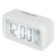 thumbnail image 4 of Reloj electrónico LCD Pantalla grande Silencio Reloj inteligente con pantalla de temperatura Reloj despertador GHY‑501Blanco, 4 of 5