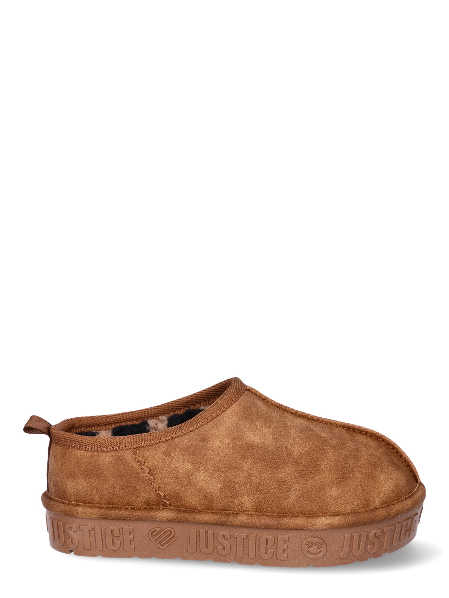 Justice Little Girl & Big Girl Platform Clog Slippers