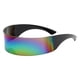 thumbnail image 2 of Gafas de sol para mujer Multicolor jinwen Gafas de sol futuristas unisex, 2 of 6