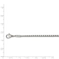 thumbnail image 3 of Stainless Steel 2.50mm Polished Fancy Box Chain 18in, 3 of 3