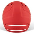 thumbnail image 4 of HX Legend Baseball Batting Helmet, Medium, Scarlet, White Trim, 4 of 5