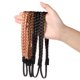 thumbnail image 3 of 4 Uds. Diadema con nudo doble tejido, banda para el cabello trenzada, lazos elásticos para el cabello, banda cruzada para el cabello, accesorios anudados de satén para el cabello, 3 of 5