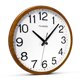 thumbnail image 5 of TIMESS 13" Reloj de Pared Silencioso con Marco de Madera Claro, Cara Fácil de Leer, Decorativo, sin Tictac, 5 of 7