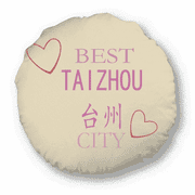Coastal Center Taichou Sign Round Throw Pillow Home Decoration Cushion