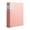 Color:Pink, variant on Sheet brochure, multi-layer transparent insert folder, 40 pages