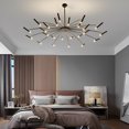 thumbnail image 2 of xinxixnxx Adjustable Metal DIY Three Step Dimming LED Minimalist Chandelier, 2 of 9