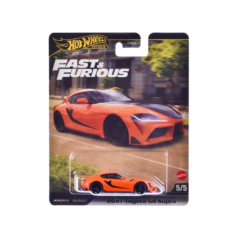 2021 Toyota GR Supra Orange and Black 
