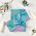 thumbnail image 6 of 3 Piece Bath Towels Set Bath Towel, Hand Towel and Face Towel for Bathroom, Gym, Hotel Tie-dye Dandelions Pattern, 6 of 8
