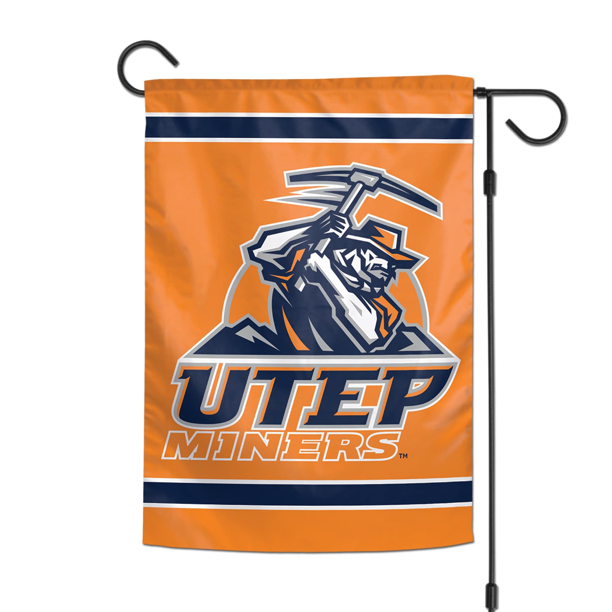University of Texas at El Paso Miners NCAA Garden Flag Double Sided 12.5" x 18"