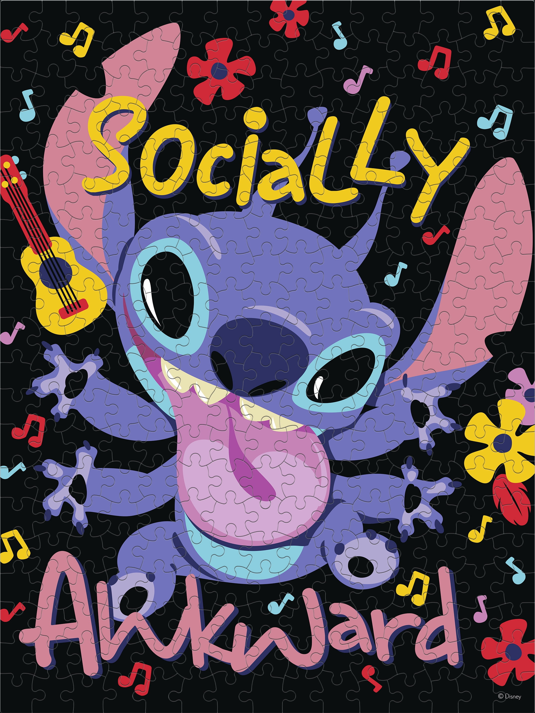 Ceaco 300 Piece Stitch Socially Awkward Interlocking Jigsaw Puzzle