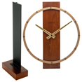 thumbnail image 3 of NEXTIME WALL CLOCK CARL - SMALL BROWN, 3 of 13
