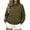 Army Green, variant on Ozmmyan Womens Long Sleeve Sweatshirt Stand Collar Full Zip Loose Casual Solid Sweatshirt Jacket with Pockets Fall Winter Spring