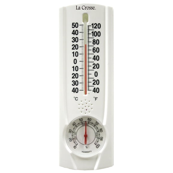 Lacrosse Technology 204-109 8.75 Tube Thermometer With Hygrometer & Key Hider