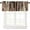 Farmhouse-2, variant on Antique Door Window Valance, Vintage Rustic Wooden Barn Farm House Door Printed Thermal Insulated Short Curtain for Bedroom Living Room Kitchen, 54x18in