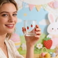 thumbnail image 6 of Carrot Icon Juice Glasses, Aesthetic Glass Juice Cups 12 Oz Cocktail Glasses Drinking Glass Old Fashioned Iconic Glasses for Women Sister Friend Party (Carrot), 6 of 9