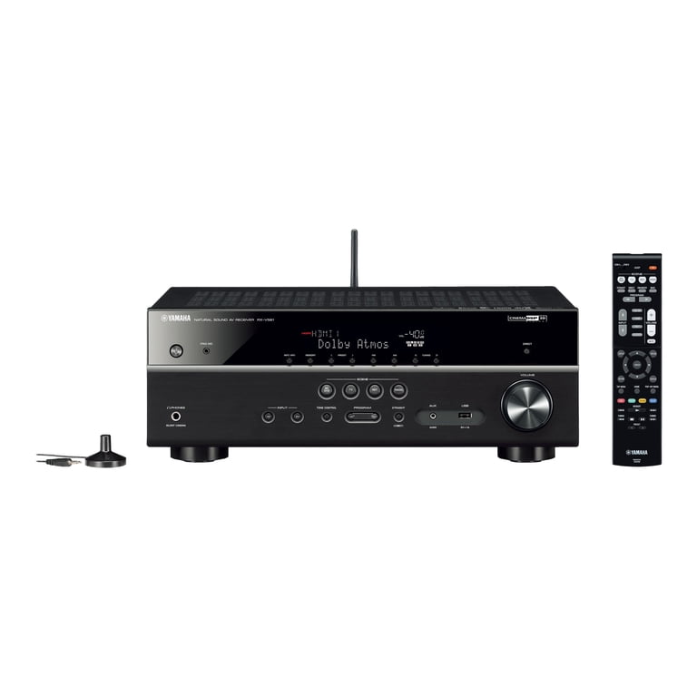 Yamaha RX-V581 - AV network receiver - 7.2 channel - black