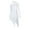 White, variant on DPOIS Kids Girls Lyrical Dance Dress Single Long Sleeve Modern Contemporary Dancewear Royal Blue 14