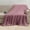 Pink, variant on Zenithome 150x39.3In Summer Cooler Quilt Thick Plush Washable for Bed Office Nap All Season Gray White Khaki Green Dark Gray Brown Blue Pink