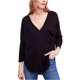 thumbnail image 1 of Free People - Playera básica Golden Gate para Mujer, Negro, XS Free People Camiseta básica, 1 of 1