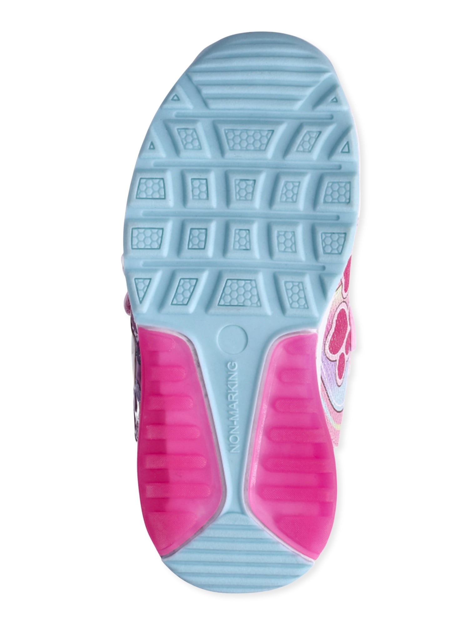 Toddler Girls Skye and Everest Light Up Sneakers with On/Off Power Button