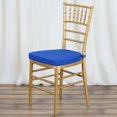 thumbnail image 2 of Efavormart 10PCS ROYAL BLUE Chiavari Chair Cushion Chair Pad with Attachment Straps Party Event Decoration - 2" Thick, 2 of 4
