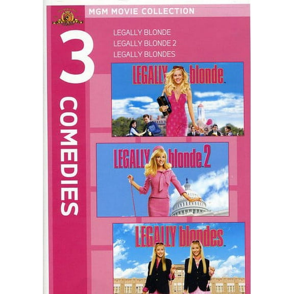 Legally Blonde/Legally Blonde 2/Legally Blondes (Box Set) [DVD]