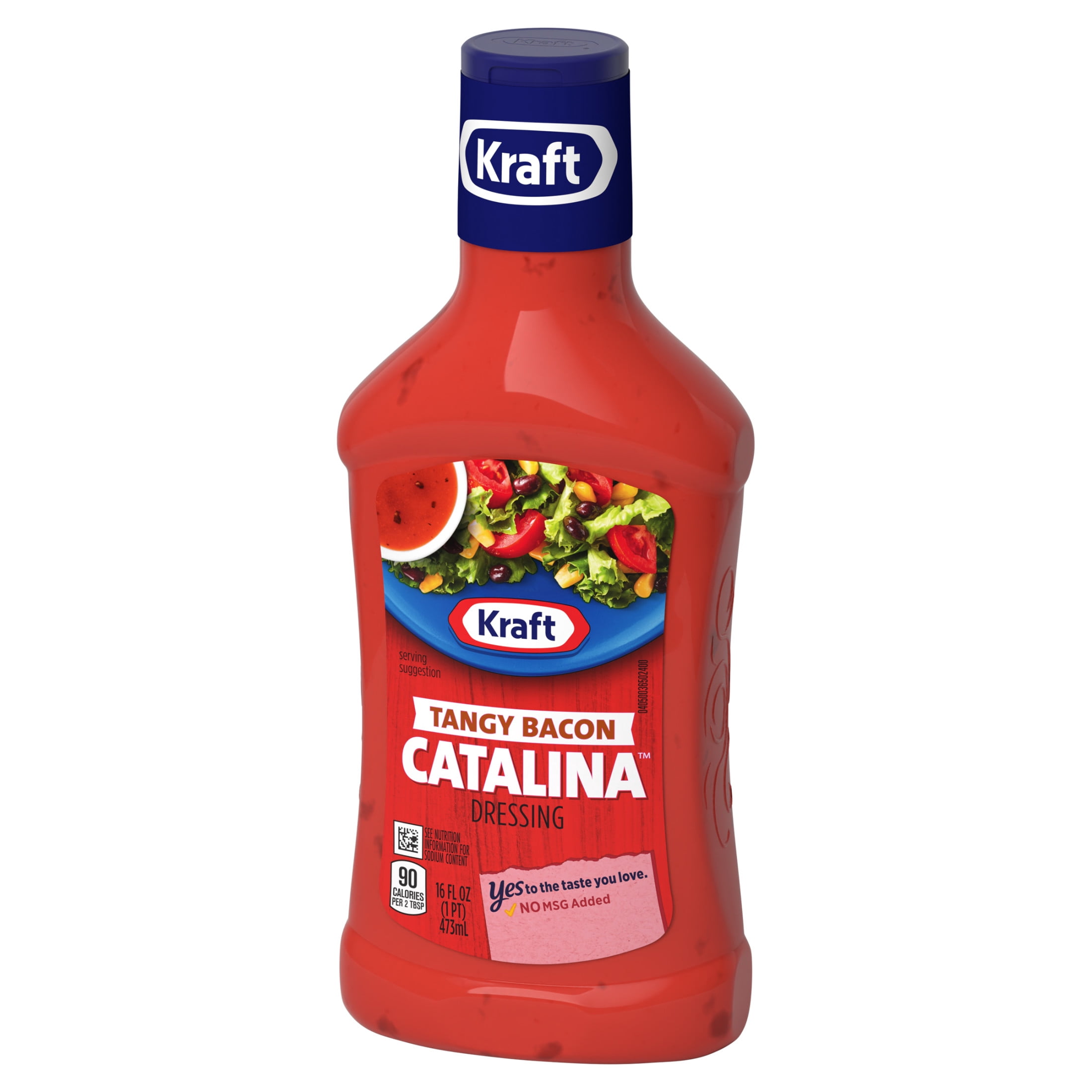 Kraft Tangy Bacon Catalina Dressing, 16 fl oz Bottle