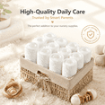 thumbnail image 6 of Artrylin Baby Diapers,10PcsReusable baby Diapers Cloth Diaper Inserts 1 piece 3 Layer Insert Cotton，Burping cloth， Washable Baby Care Products (Children: S 32*12cm),White, 6 of 7