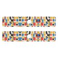 thumbnail image 7 of Yayeee Faucet Mat for Kitchen Sink 30" Diatomite Long Splash Guard Pad, Blue Geometric, 2 Pack, 7 of 7