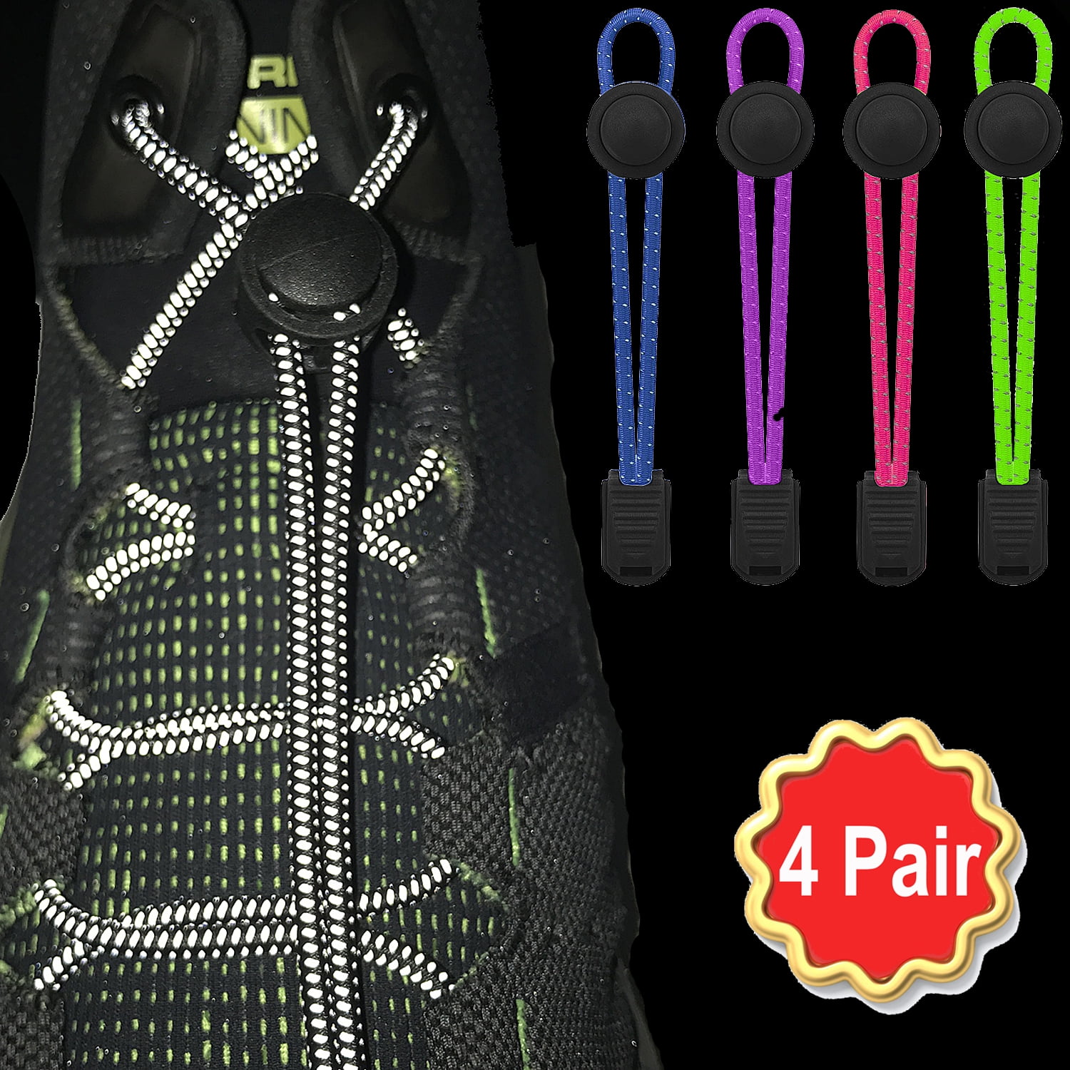 elastic shoe laces for adults