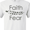 thumbnail image 4 of Inktastic Faith Over Fear with Laurels T-Shirt, 4 of 5