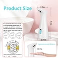 thumbnail image 7 of Automatic Soap Dispenser, 320ml Touchless Liquid Soap Dispenser for Kitchen and Bathroom, IPX5 Waterproof Battery Operated Hand Soap Dispenser for Dish Soap, 7 of 7