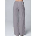 thumbnail image 4 of BLVB Linen Pants for Women Casual Loose Fit Elastic Waist Cotton Blend Wide Leg Palazzo Pants Lounge Trousers, 4 of 7
