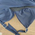 thumbnail image 6 of Wancir Women's Bikini Sets Women's Split High Waisted Solid Color Swimsuit Conservative and Fashionable Bikini Swimsuit, 6 of 6