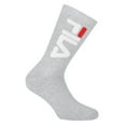 thumbnail image 2 of Fila Unisex Socks Cotton Grey 2.5-5 Uk, 2 of 2