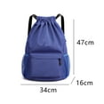thumbnail image 2 of Drawstring Backpack Gym Bag Sackpack String Sack Pack Bags, 2 of 5